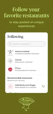 Zenchef android App screenshot 2